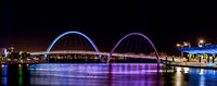 Elizabeth Quay Bridge at Night